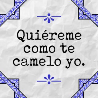 Bamô empeçâh la çemana bonita, no? Felîh Lunê a tô y quererçe muxo hoêh!
To êtto êtta en la tienda online dîpponible dêdde ya!
Una marabiya de lô Gipsy Kings der 91.
#camelar #querer #gipsykings #andalucia #zestaperdiendo