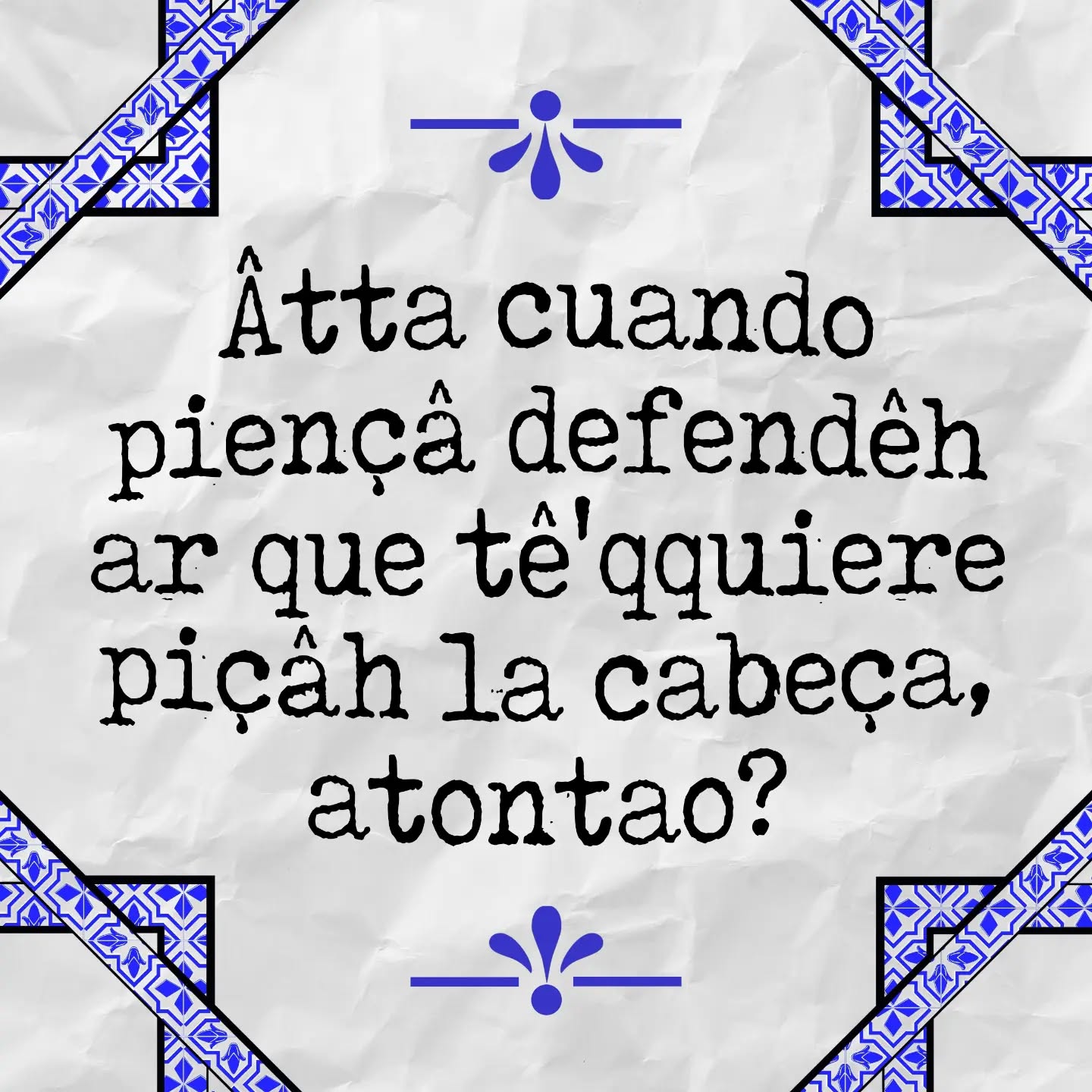 Guenô díâ, ay muxíçima hente que debería dâl-le una guerteçita a êtto...
Felîh Biênnê!!
#concienciadeclase #andalûh #andalucia #zestaperdiendo