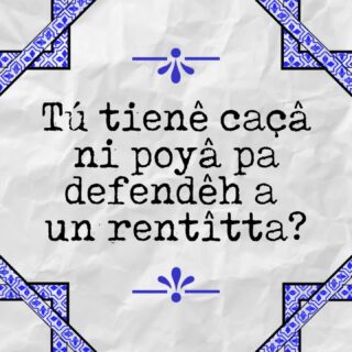 Pa mí que ô êttaî equibocando de lao y cuando ô bayaî a dâh cuenta pué que ya çea tarde...
Orguyoço de la luxa en la caye y de to lâ mannifêttaçionê.
FUERÇA ✊🏼✊🏼
#inquilinato #fuerarentistas #laviviendaesunderecho #zestaperdiendo