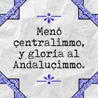 Amô terminâh la çemana por derexo, BIBA ANDALUÇÍA LIBRE ✊🏼💚

#Andalucismo #Andalucia #FuckCentralismo #AndaluciaLibre