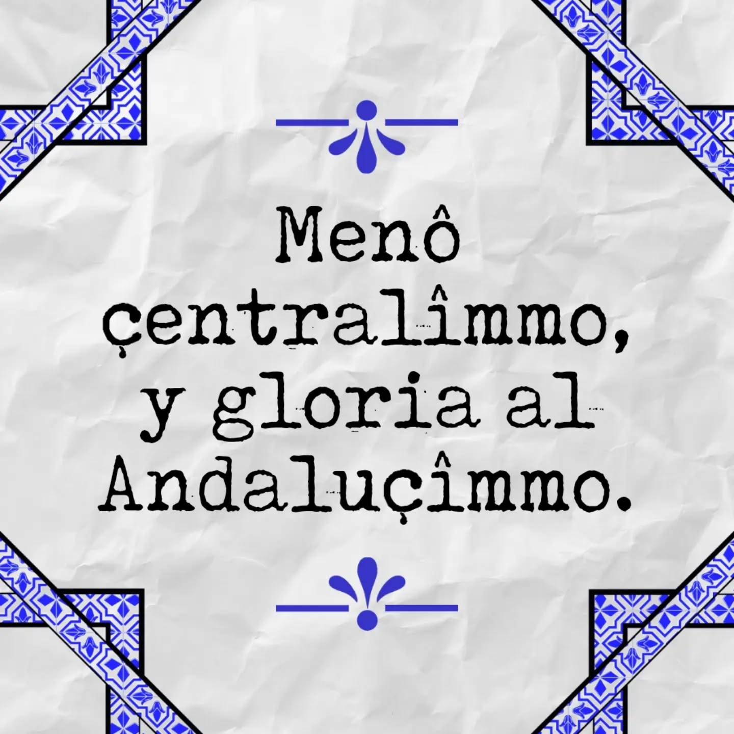Amô terminâh la çemana por derexo, BIBA ANDALUÇÍA LIBRE ✊🏼💚

#Andalucismo #Andalucia #FuckCentralismo #AndaluciaLibre