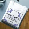 andalucia_CASTELLANO Camiseta Clásica Manga Corta Andalucía