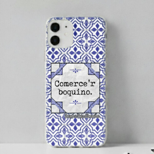 Funda Comerse el boquino