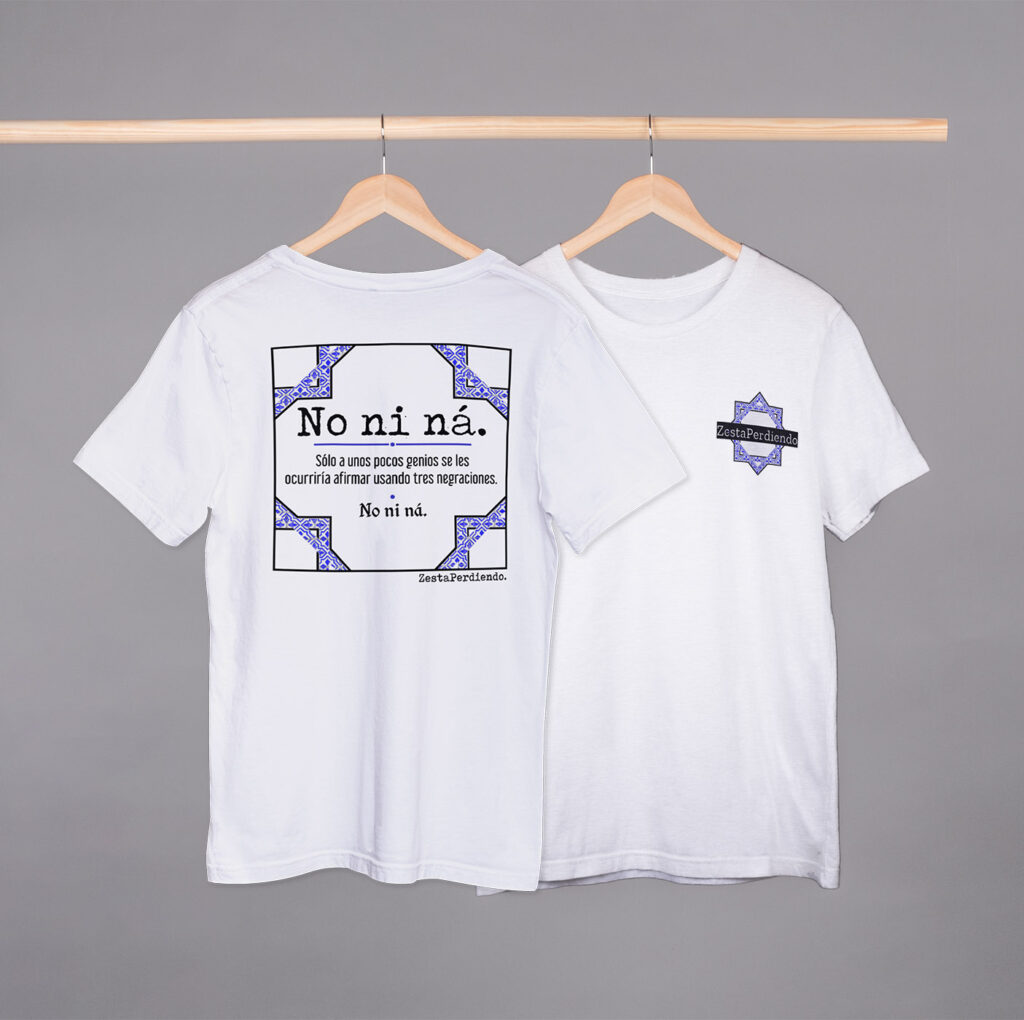 Camiseta Especial Manga Corta No ni ná