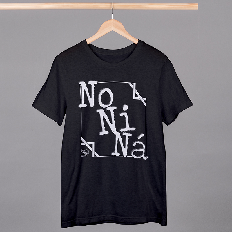 Camiseta Negra No ni ná