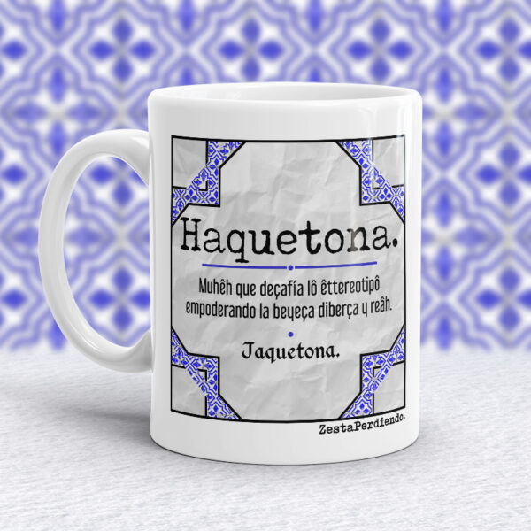 Taza Jaquetona