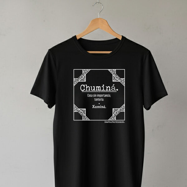 Camiseta Clásica Negra Chuminá