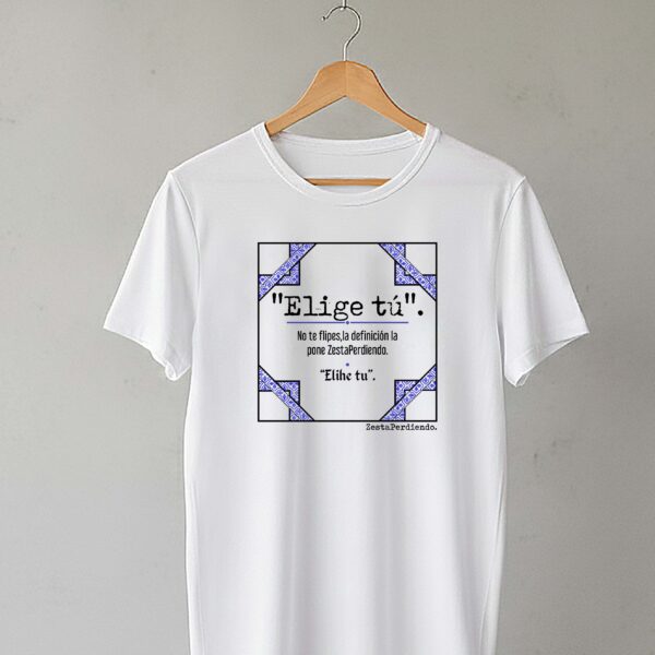 elige_tu Camiseta Clásica Blanca Personalizá
