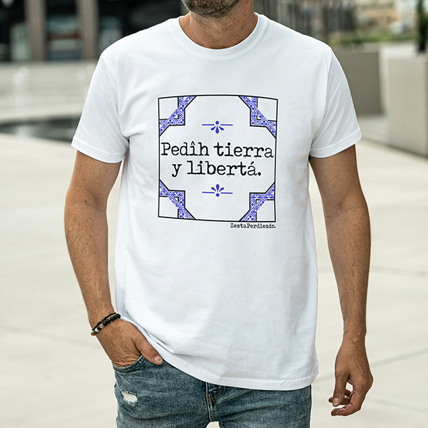 Camiseta Clásica Manga Corta Pedîh tierra y libertá