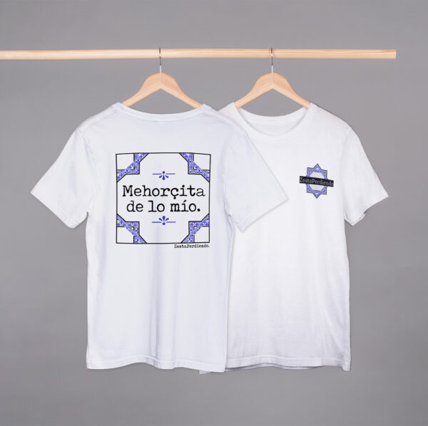 Camiseta Especial Manga Corta Mehorcita/o de lo mío