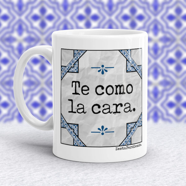 Taza Te como la cara