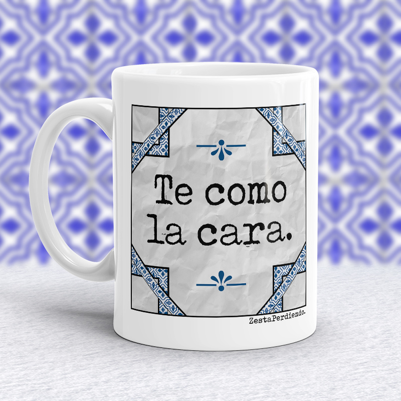 Taza Te como la cara
