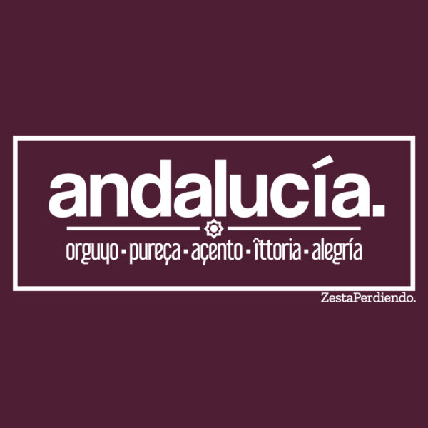 Sudadera con capucha Andalucía