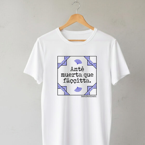 Camiseta Clásica Manga Corta Antifa