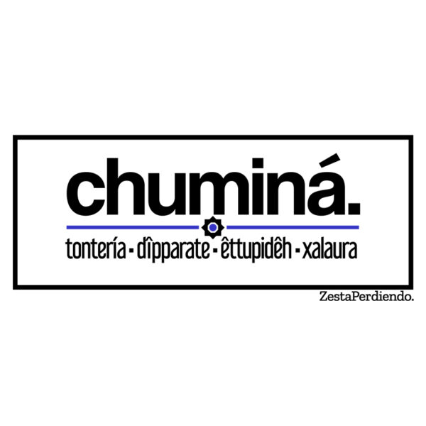 Camiseta Manga Corta Blanca Chuminá