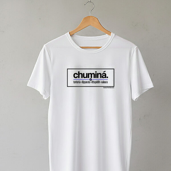 Camiseta Manga Corta Blanca Chuminá