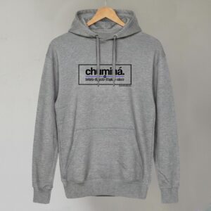 Sudadera Gris con capucha Chumina