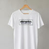 Camiseta Manga Corta Blanca Elemento/a