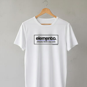 Camiseta Manga Corta Blanca Elemento/a