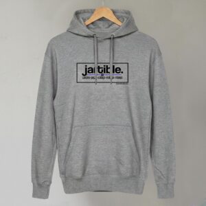 Sudadera Gris con capucha Jartible