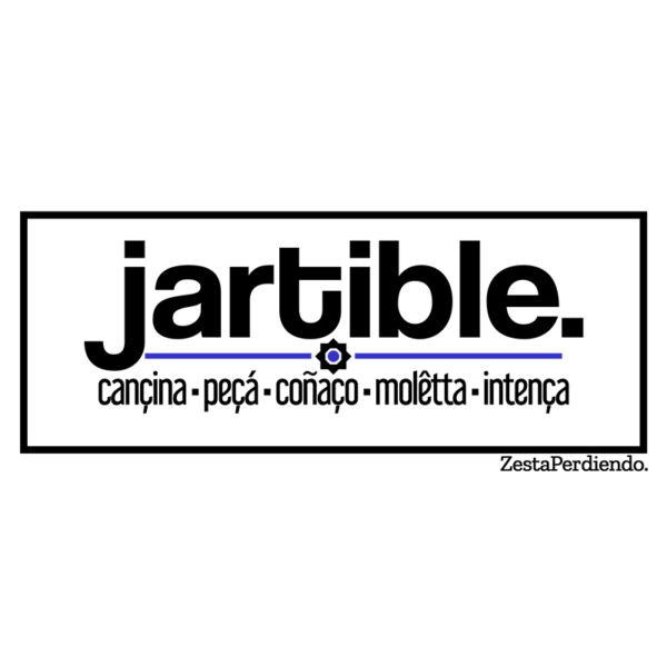 jartible_f2 Camiseta Manga Corta Blanca Jartible