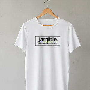 Camiseta Manga Corta Blanca Jartible