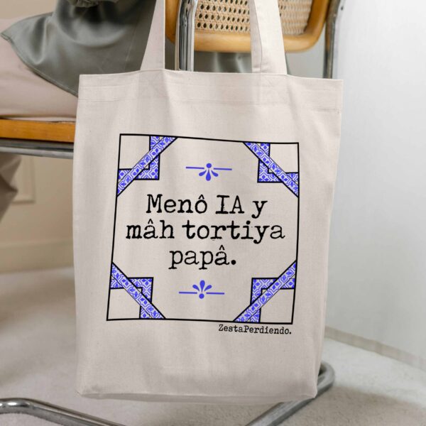 Talega Menos IA y más tortilla papa