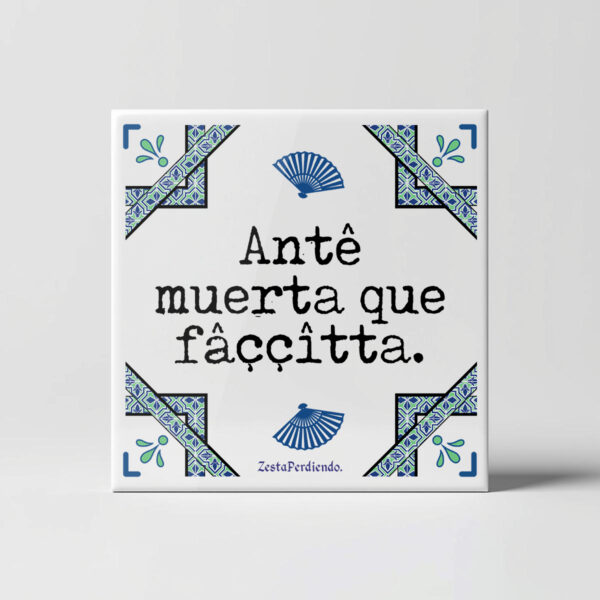 Azulejo Antifa