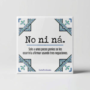 Azulejo No ni ná