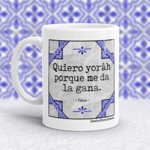 Taza Quiero llorar