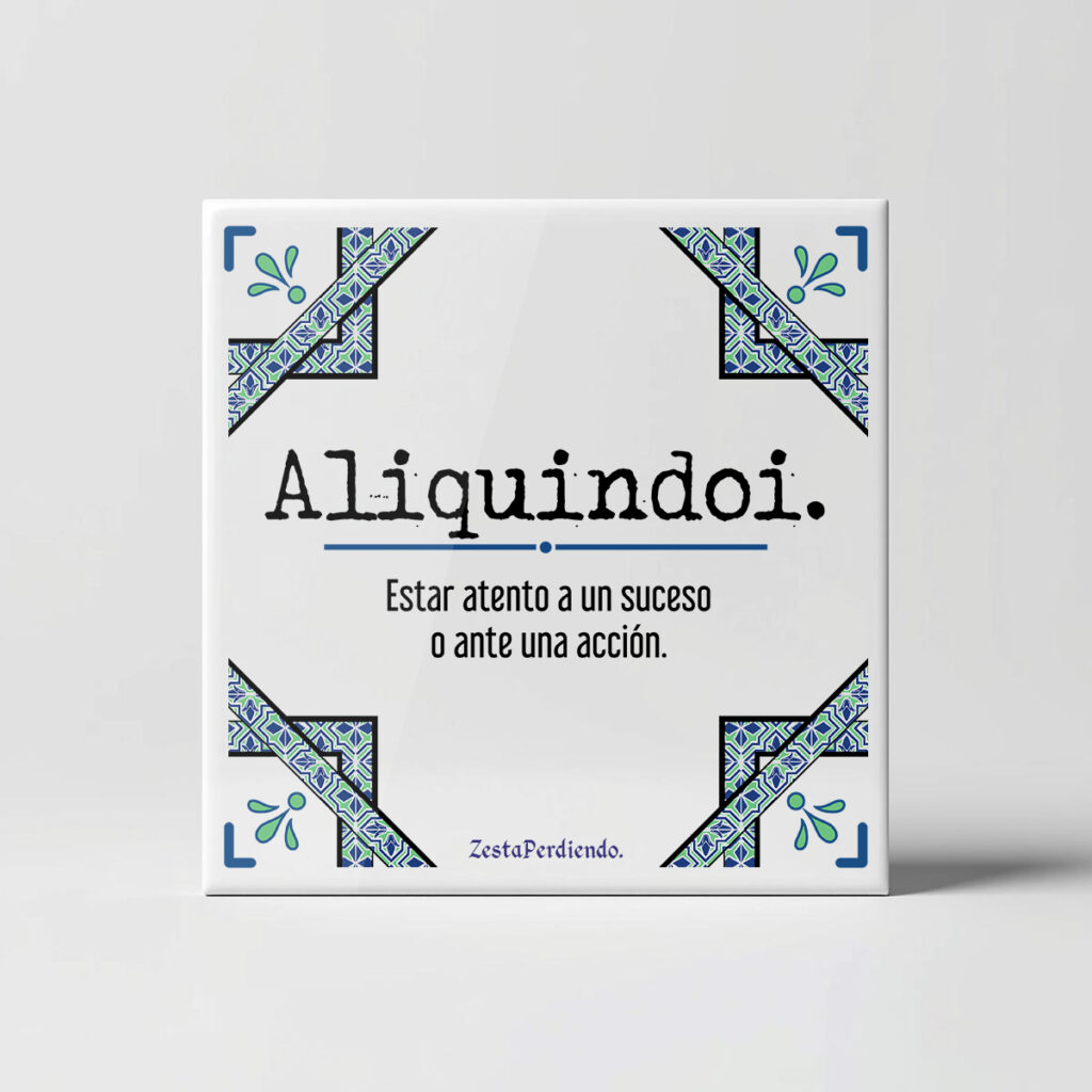 Azulejo Aliquindoi