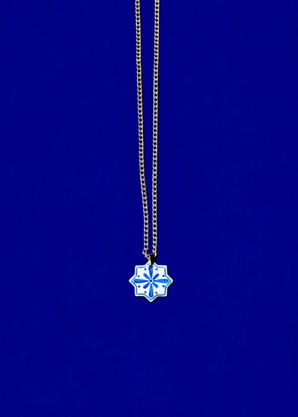 Collar cadena larga Estrella Tartésica grande x Los Palma Joyería