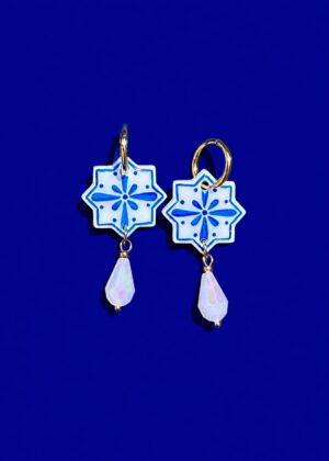 Zarcillo Estrella Tartésica Grande x Los Palma Joyería