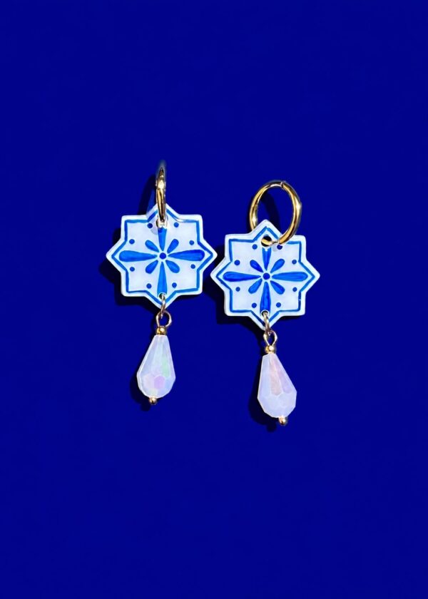 Zarcillo Estrella Tartésica Grande x Los Palma Joyería