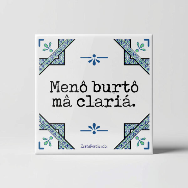 Azulejo Menos bulto