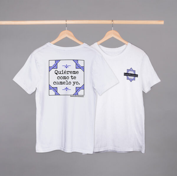 quiereme_back Camiseta Especial Manga Corta Quiéreme