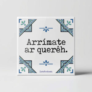 Diseño sin título - 1 Azulejo Arrímate al querer
