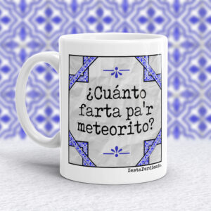 METEORITO Taza Meteorito