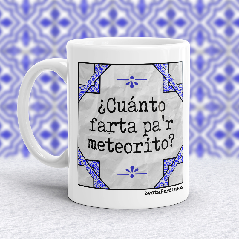 Taza Meteorito