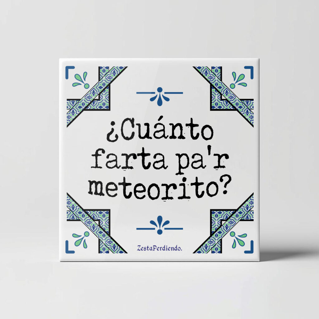 Azulejo Meteorito