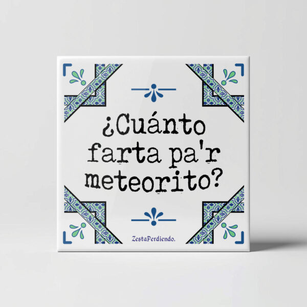 Azulejo Meteorito