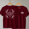 Camiseta Burdeos No me enfado pero me da coraje