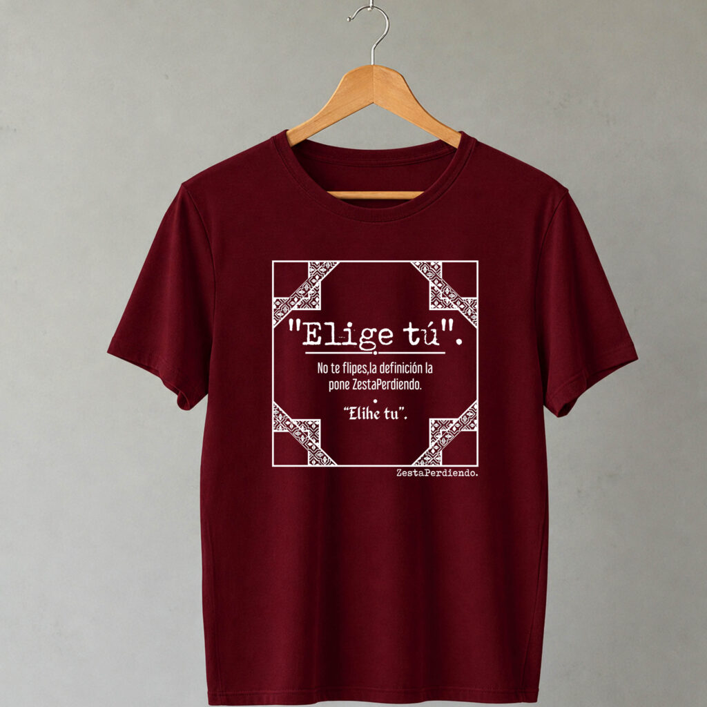 Camiseta Clásica Burdeos Personalizá