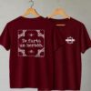 HERVOR_BURDEOS_TRAS Camiseta Burdeos Te falta un hervor