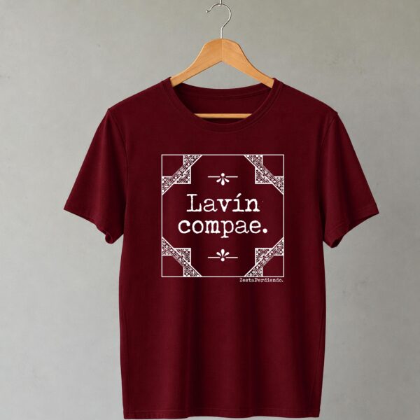 LAVIN_BURDEOS_DEL Camiseta Burdeos Lavin Compae