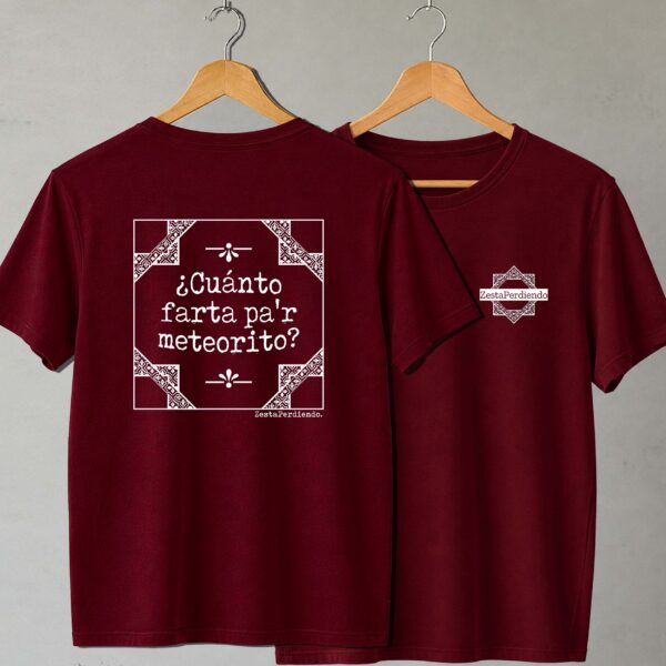 Camiseta Burdeos Meteorito