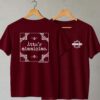 MISMISIMO_BURDEOS_TRAS Camiseta Burdeos Hasta el mismísimo